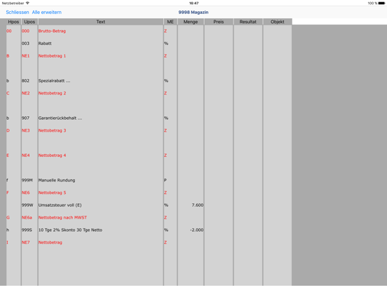 Screenshot #6 pour SORBA Projekte AX
