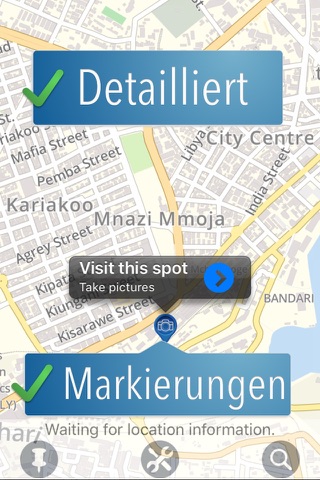 Tanzania Travelmapp screenshot 2