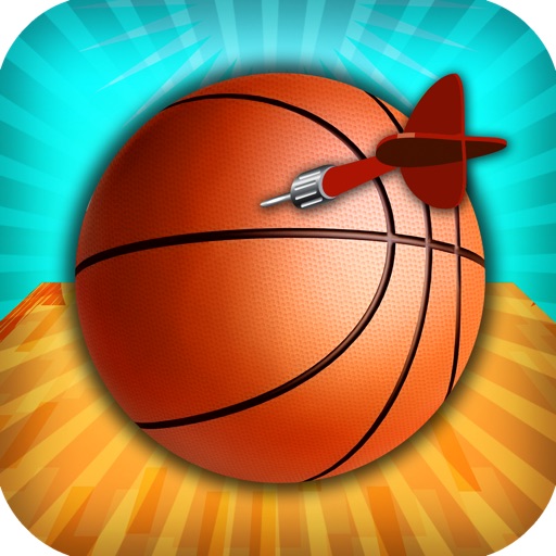 Hoops Shot - Basketball Pop Dart Shooting Game (For iPhone, iPad, iPod) Icon