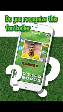 Game screenshot Guess who's the football players quiz app - Top footballer stars trivia game for real soccer fan apk