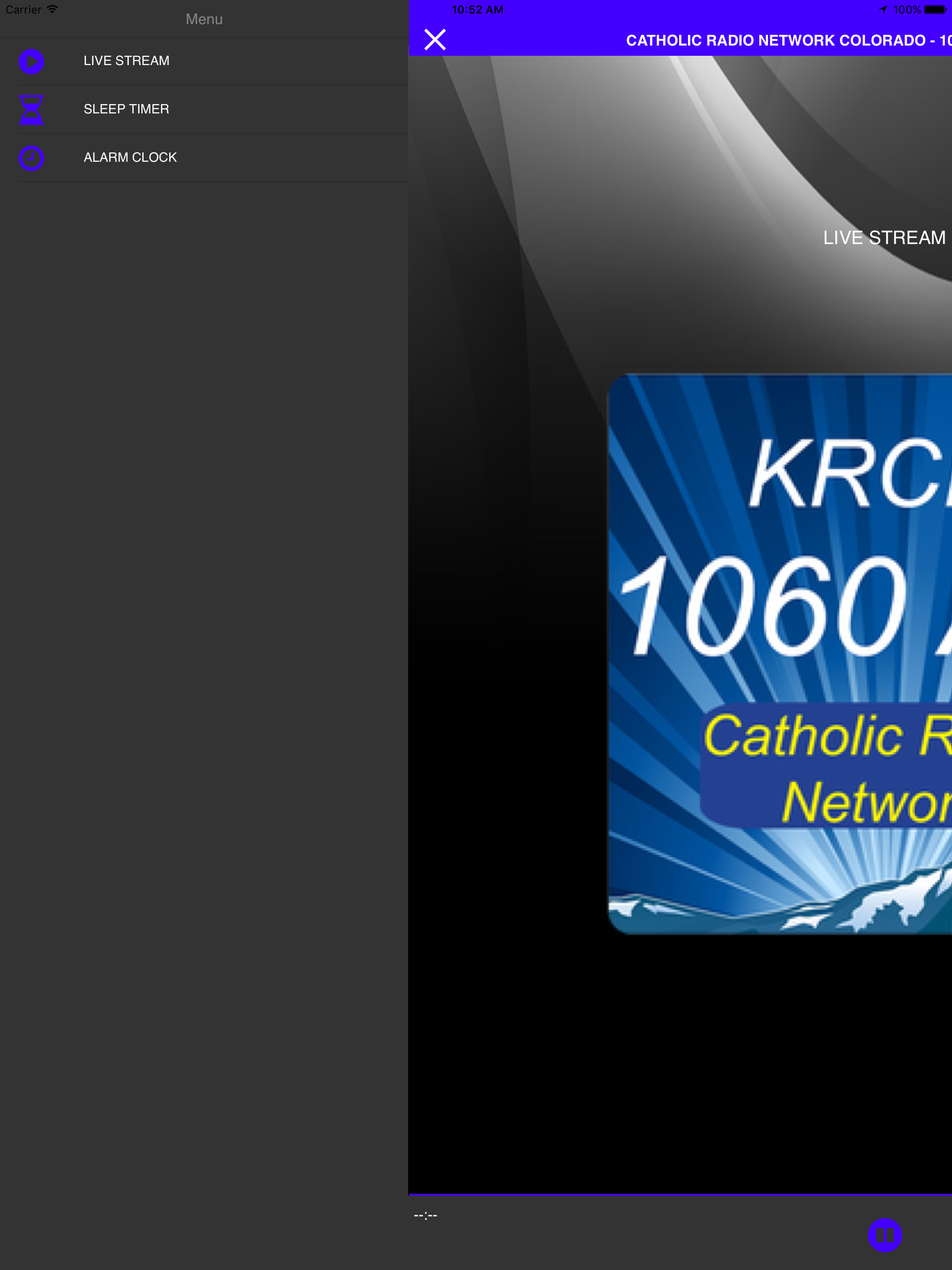 CATHOLIC RADIO NETWORK 1060 AM screenshot 5