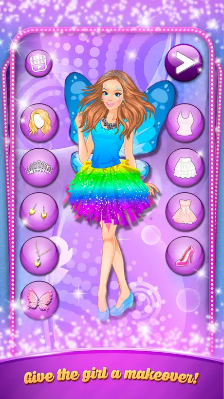 Cute Fairy Princess Girl - Fashion wonders
