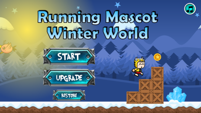 Screenshot #1 pour Running Mascot Winter World