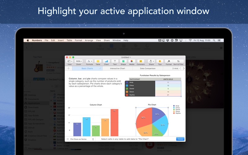 Screenshot #2 pour Window Focus - Dim Screen
