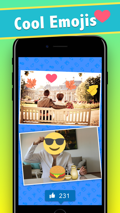 Screenshot #2 pour Emoji Stickers – Attach Emoji Stickers on Photos!