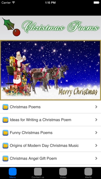 Free Christmas Poems For Kids And All