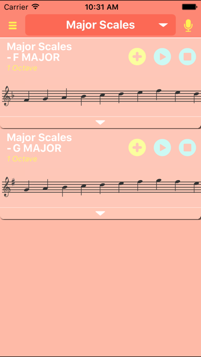 Saxophone Scales All In 1 (Grade1) screenshot