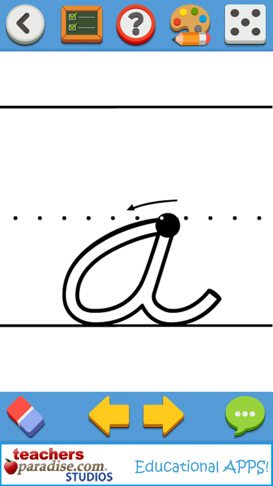 #1. ABCs Kids Preschool Letter Writing DNP - Learn to Trace Letters & Write Numbers Game (iOS) โดย: TeachersParadise.com
