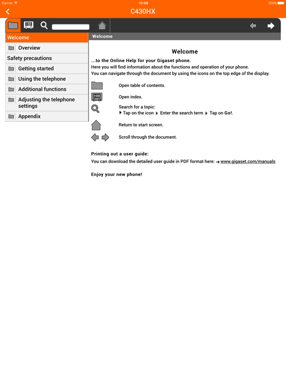 Screenshot #4 pour Gigaset Help