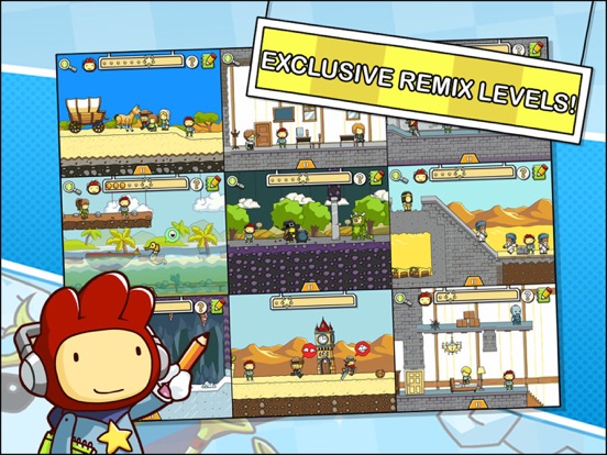 Scribblenauts Remix iPad app afbeelding 2