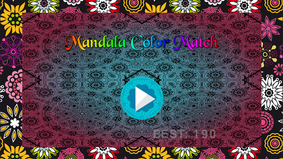 #1. Kaleidoscope Match 3 Colors Shapes And Counting (iOS) 由: Perachai Wongsinwises