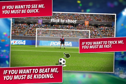 Quick Kick: ベストペナルティシューティングサッカーゲームのおすすめ画像1