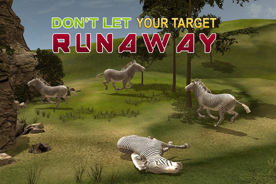 Wild Zebra Hunter Simulator – Hunt animals in this jungle simulation game screenshot 4