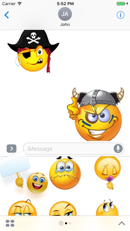 Big Emoji Stickers Kit