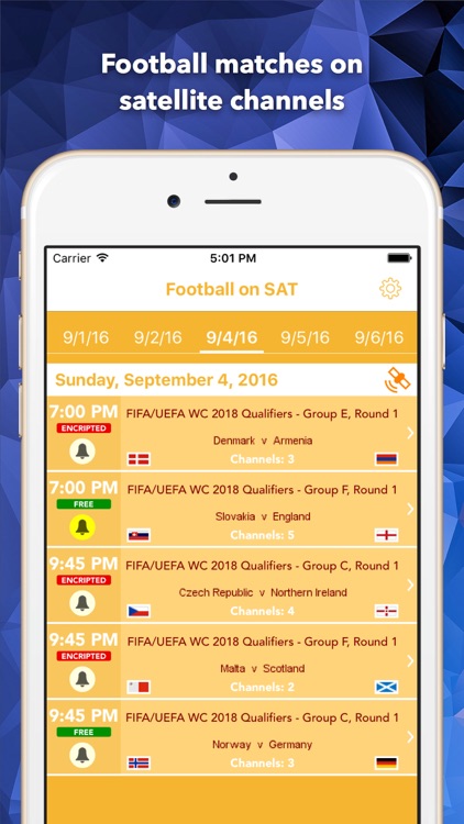 Football Championship 2018 in Russia: TV schedule