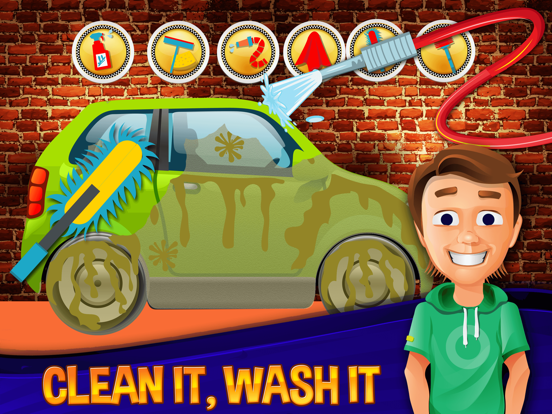 Screenshot #6 pour Car Wash-Free Car Salon & design game for kids