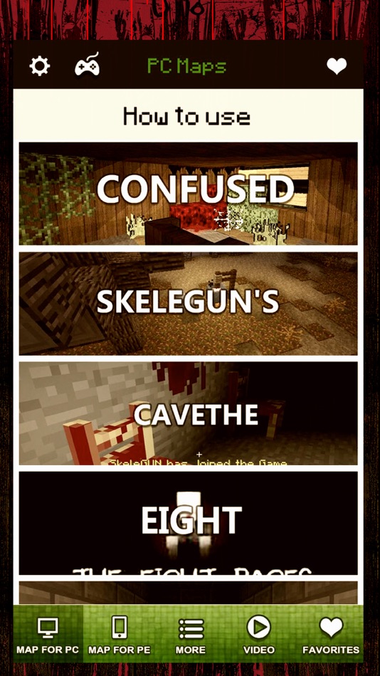 #1. Horror Maps - Download The Scariest Map for MineCraft PE & PC Edition (iOS) 由: 燕玉 谢