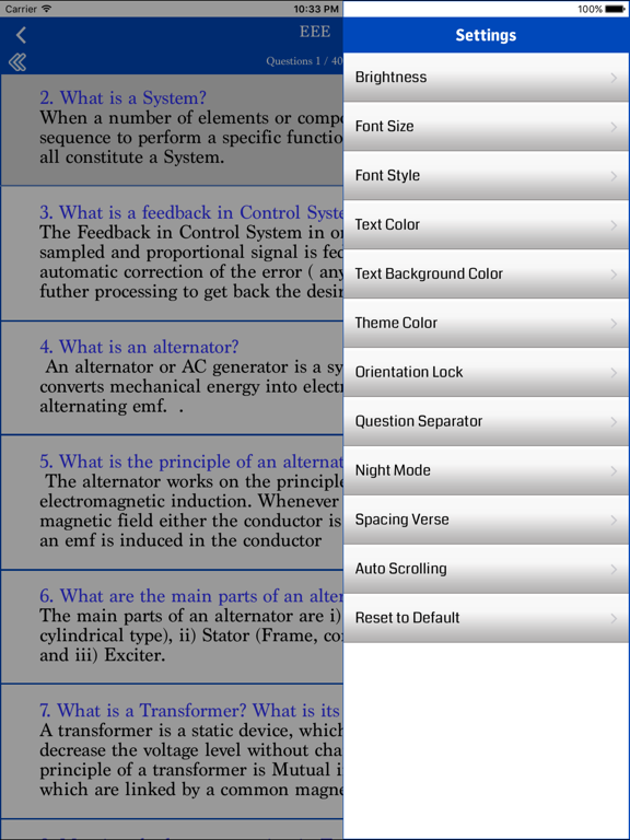 Screenshot #5 pour EEE Interview Questions
