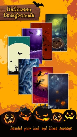 Halloween Wallpapers HD - Pumpkin, Scary & Ghost Background Photo Booth for Home Screenのおすすめ画像3