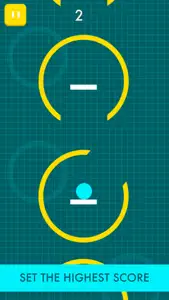 Circle: Blast Up & Avoid Spin-ning Circles or Pop screenshot #3 for iPhone