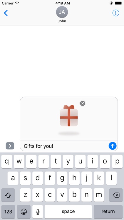 Minimal Christmas Stickers - Stickers For iMessage