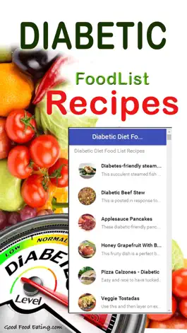 Game screenshot Diabetic Diet Food List Recipes mod apk