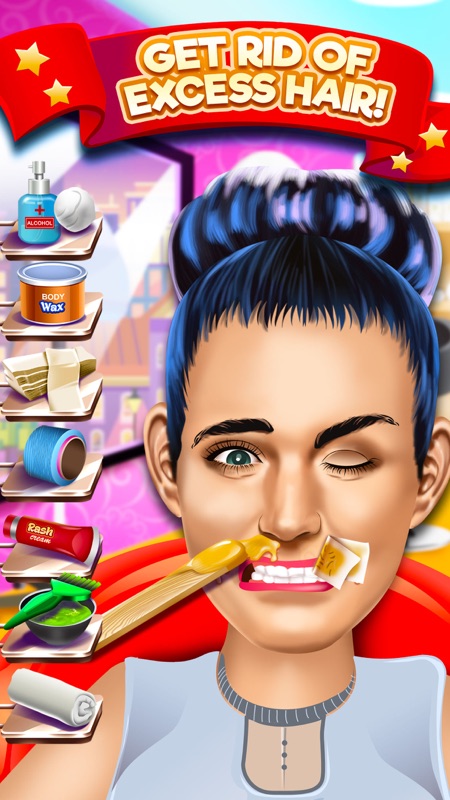Kids Shave Salon Celebrity Games (Girls & Boys) screenshot 3