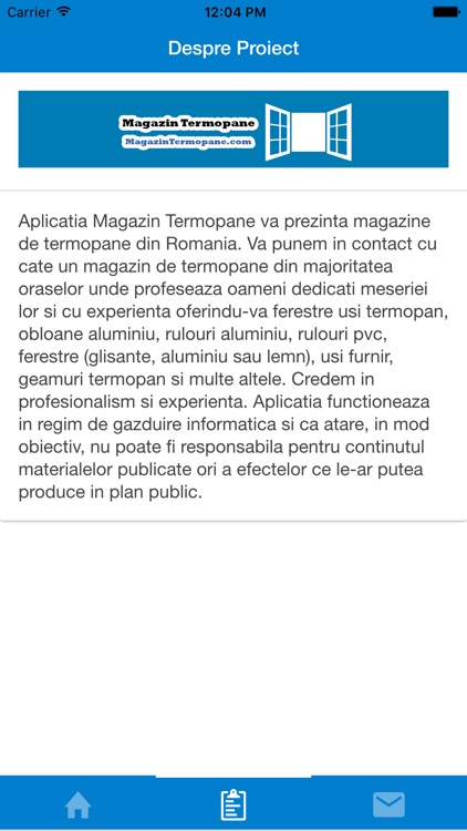 Magazin Termopane