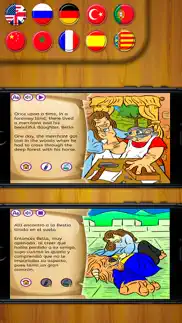 beauty and the beast - classic short stories book iphone screenshot 1