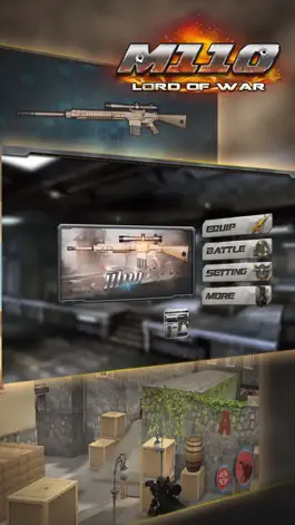 Game screenshot M110 the Sniper Rifle Gun Builder and Shooting Game by ROFLPlay mod apk