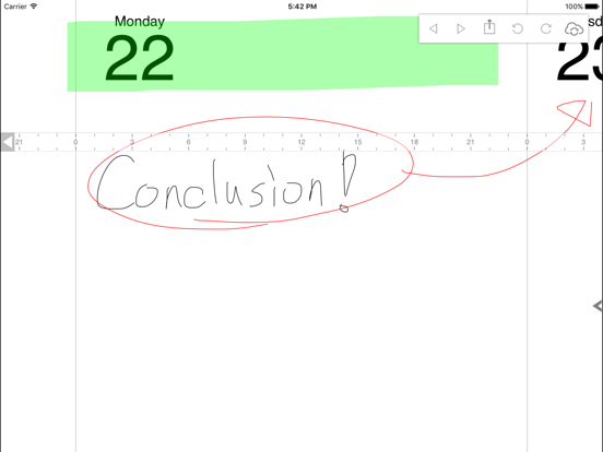 Screenshot #6 pour PolyCalendar 2016 - Horaire et écriture -