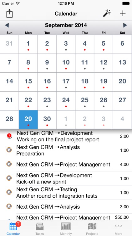 Cube Time & Expense Tracker Pro