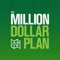 The Million Dollar Plan App calculates the exact day you'll become a millionaire based on your current habits