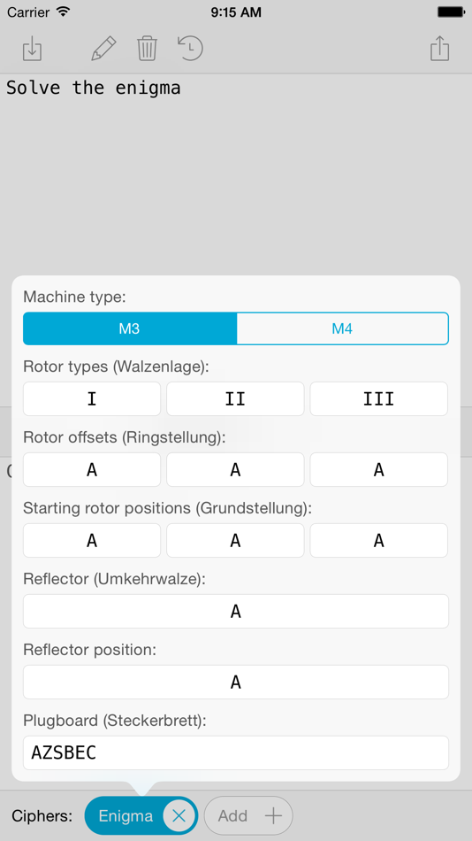#4. Ciphers: Solve the Enigma (iOS) 由: Simon Booth