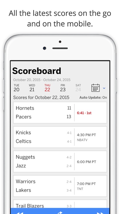 GameDay Pro Basketball Radio - Live Games, Scores, Highlights, News, Stats, and Schedules screenshot-3