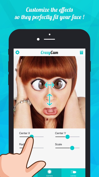 CrazyCam - change your face and voice with awesome effects