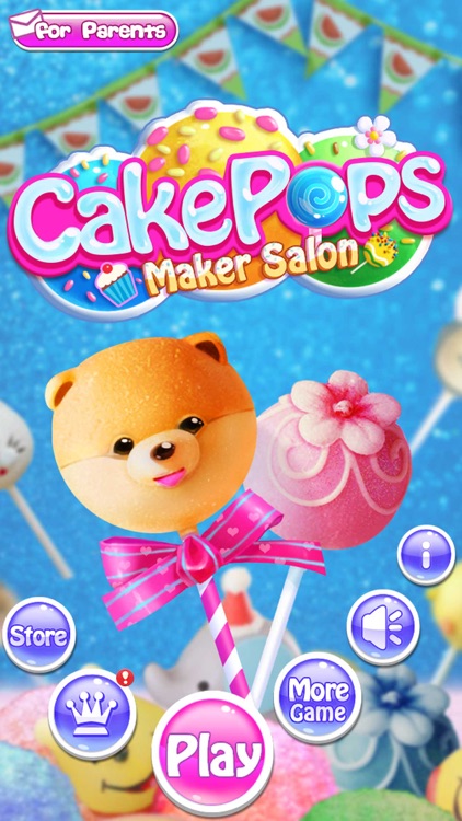 Cake Pops Maker Salon - Girls & Kids Cooking Games