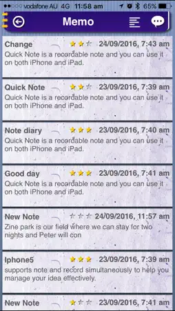 Quick Note Lite screenshot 5
