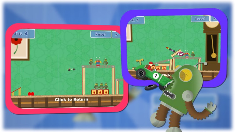 Car VS Robot - Cool Knockout and Ruin