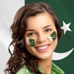 Face Flag for Pakistan  14 August flags