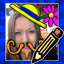 Doodle Face! Draw something silly on your photos!
