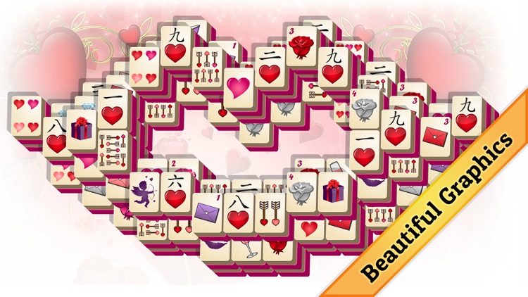 Valentine's Day Mahjong screenshot-3