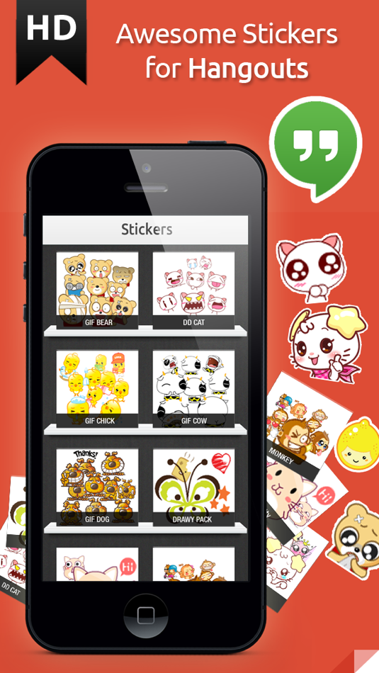 Stickers for Hangouts FREE Edition - 1.0 - (iOS)