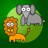 Icon Jungle animals for babies
