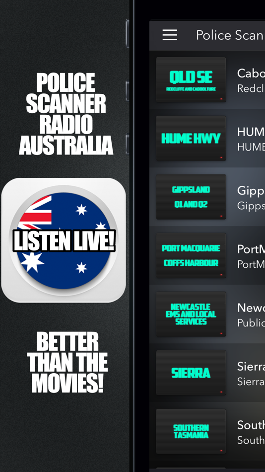 Police Scanner Radio Australia - 1.2.2 - (iOS)