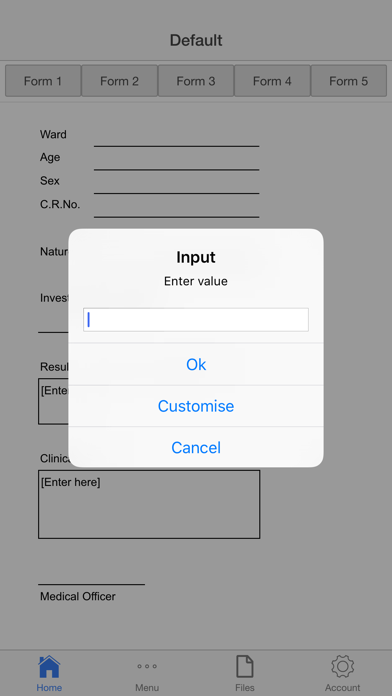 Screenshot #3 pour Medical Requisition Form