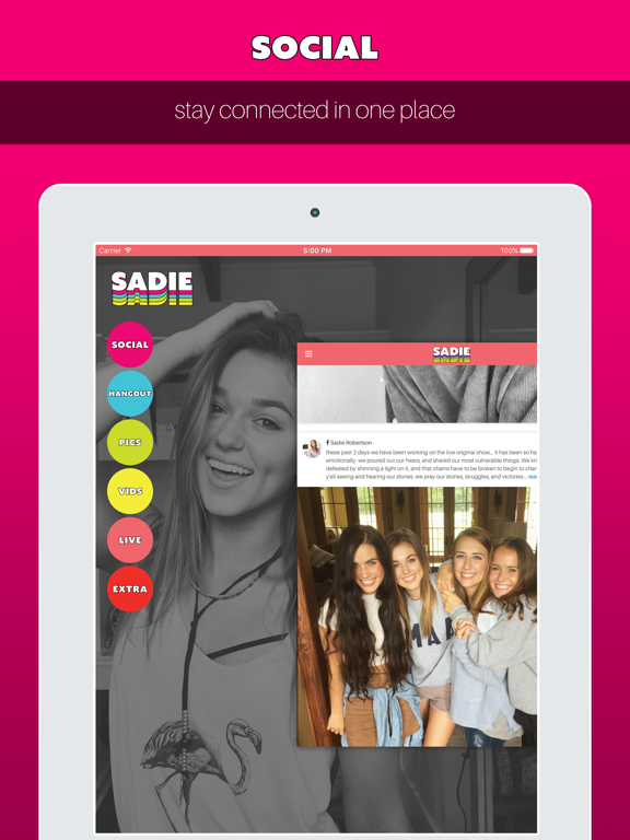 Screenshot #5 pour Sadie Robertson Official App