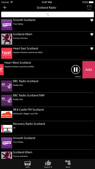 Scottish Radio iPhone screenshot 4 - Entertainment app