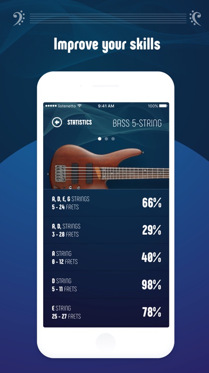 Listenetto - Ear trainer with real guitar screenshot-4