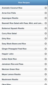 Rice Recipes Yummy screenshot #1 for iPhone